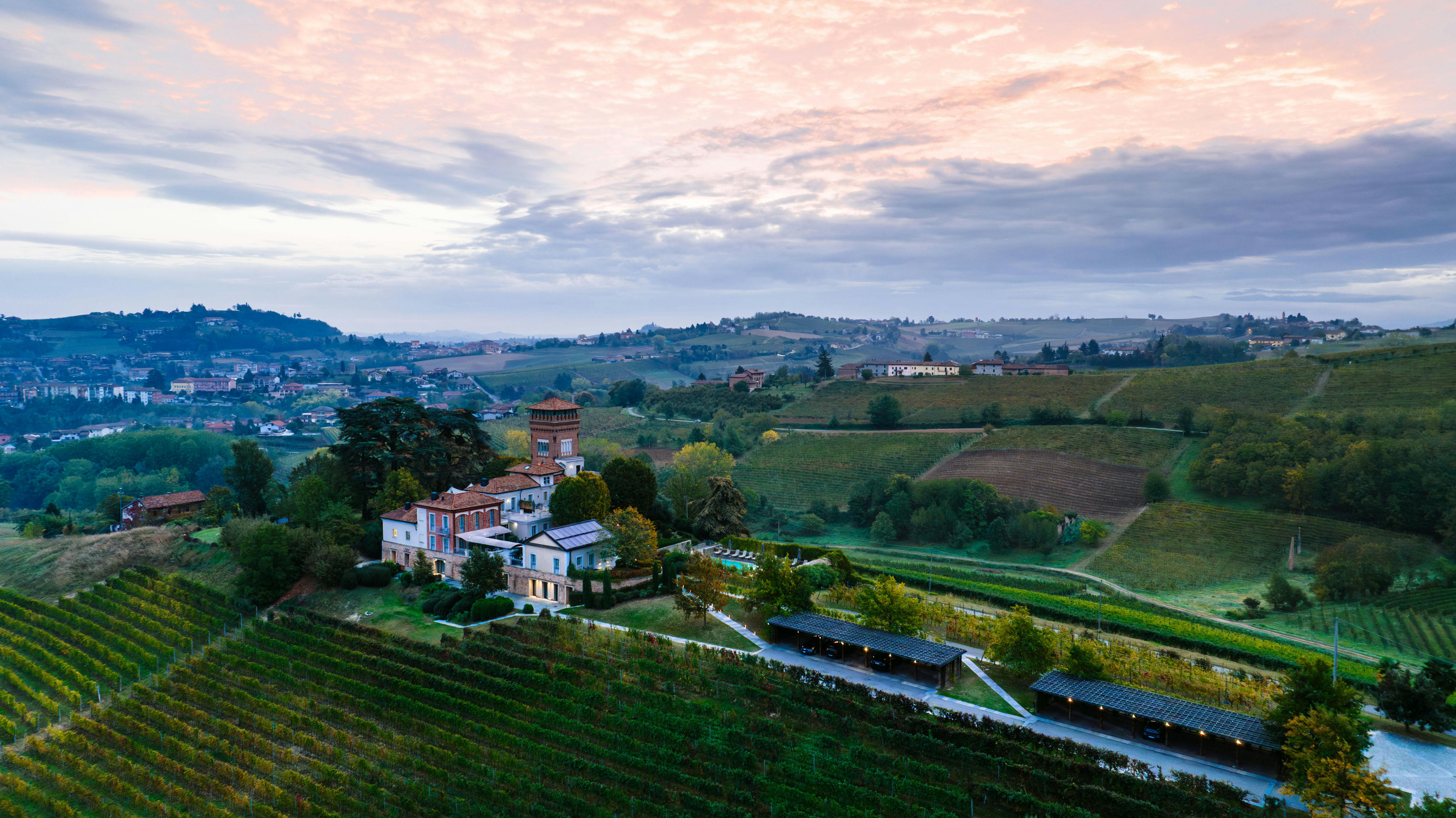 Piemonte vineyards — multiple top-50 estates including the long-standing Italian dominance of the list